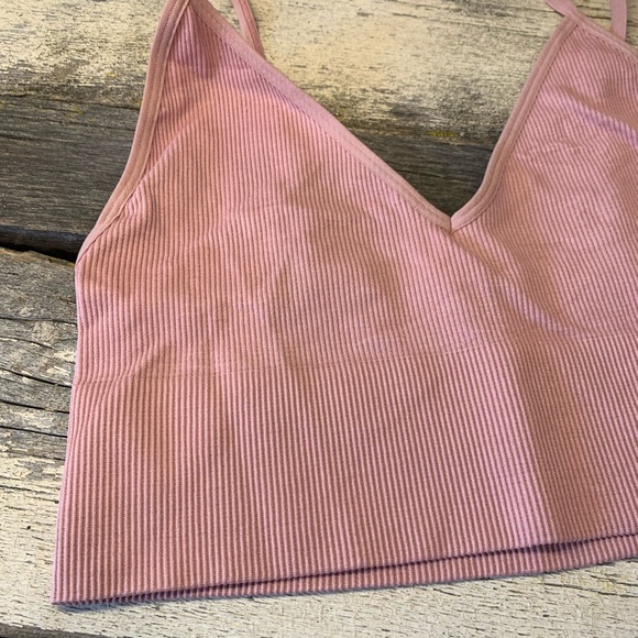 Only | 2 Keep a Secret Ribbed Bralettes - Picture 2 of 3